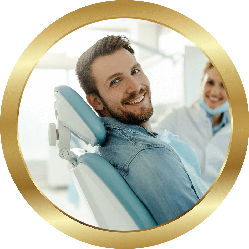 dental patient smiling